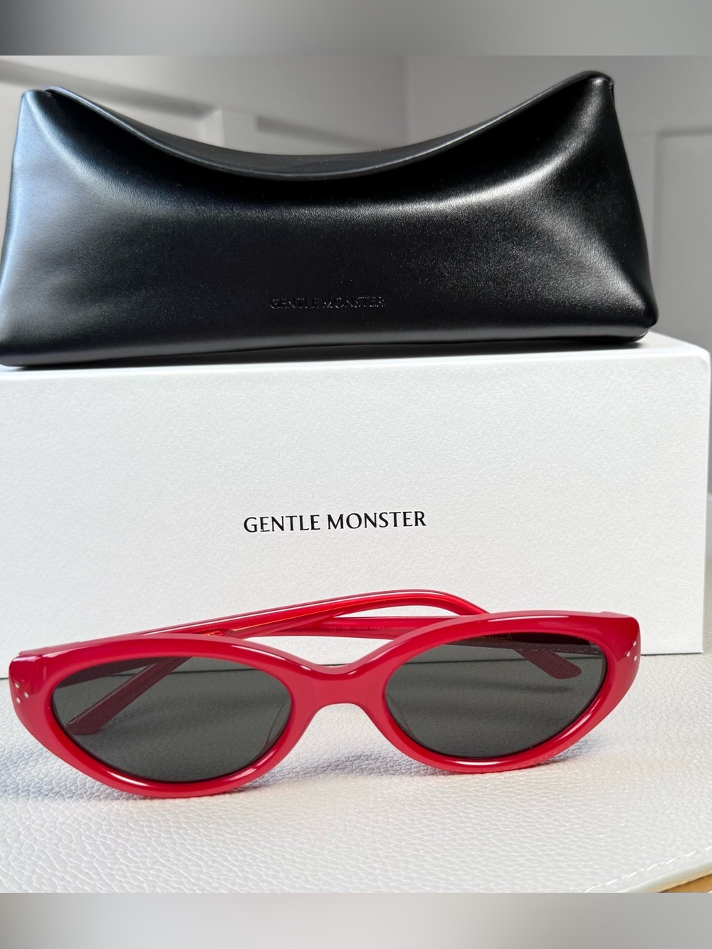 Gentle Monster Women’s Red Cat-Eye Sunglasses